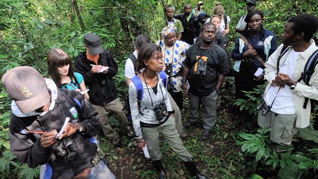 conservation field training in Africa