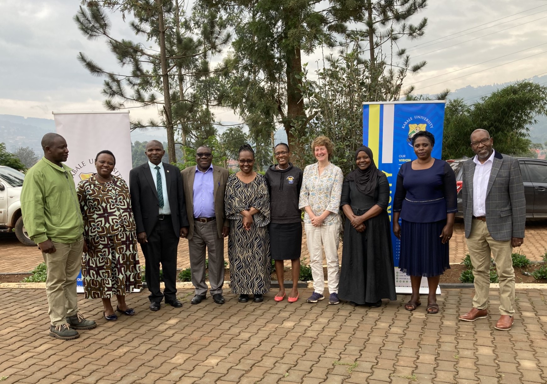 Rosie Trevelyan, Director of the Tropical Biology Association, got an official welcome to Kabale University by the office of the Vice Chancellor